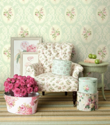 Обои в цветок: Жизнь в цветочной поляне или как правильно подобрать? 170+(Фото) цветущей романтики в серых буднях