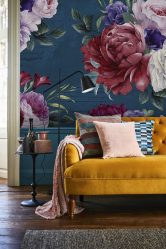 Обои в цветок: Жизнь в цветочной поляне или как правильно подобрать? 170+(Фото) цветущей романтики в серых буднях