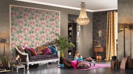 Обои в цветок: Жизнь в цветочной поляне или как правильно подобрать? 170+(Фото) цветущей романтики в серых буднях