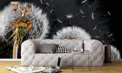 Обои в цветок: Жизнь в цветочной поляне или как правильно подобрать? 170+(Фото) цветущей романтики в серых буднях