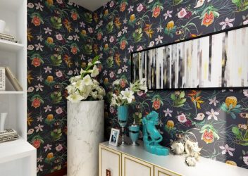 Обои в цветок: Жизнь в цветочной поляне или как правильно подобрать? 170+(Фото) цветущей романтики в серых буднях