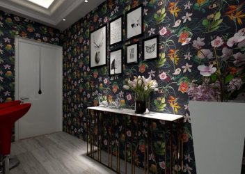 Обои в цветок: Жизнь в цветочной поляне или как правильно подобрать? 170+(Фото) цветущей романтики в серых буднях