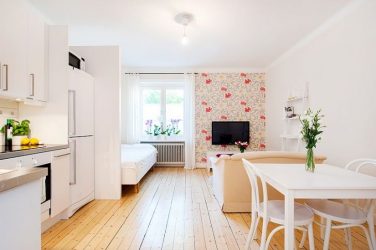 Однокомнатная Квартира: Стилевые решения с элементами декора. 205+ Фото Идей современного интерьера