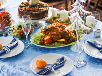 Как сделать стол на Новый 2019 год действительно праздничным и бюджетным? 135+(Фото) красивой сервировки своими руками (+Отзывы)