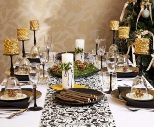 Как сделать стол на Новый 2019 год действительно праздничным и бюджетным? 135+(Фото) красивой сервировки своими руками (+Отзывы)