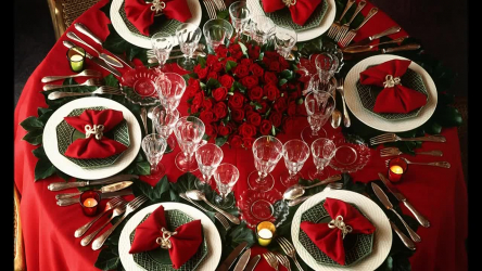 Как сделать стол на Новый 2019 год действительно праздничным и бюджетным? 135+(Фото) красивой сервировки своими руками (+Отзывы)