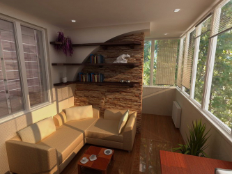 Остекление лоджий: Какое место оно занимает в дизайне помещения? Теплое, панорамное, безрамочное оформление. 145+ (Фото) уютных интерьеров