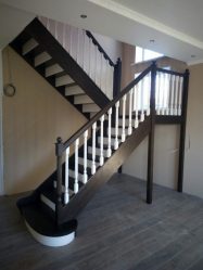 Отделка лестницы в частном доме: Самые популярные идеи (ламинатом, плиткой, камнем). Выбыраем только практичные и надежные материалы (160+ Фото)