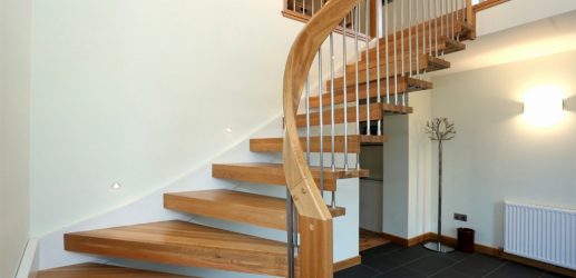 Отделка лестницы в частном доме: Самые популярные идеи (ламинатом, плиткой, камнем). Выбыраем только практичные и надежные материалы (160+ Фото)