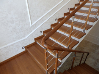 Отделка лестницы в частном доме: Самые популярные идеи (ламинатом, плиткой, камнем). Выбыраем только практичные и надежные материалы (160+ Фото)