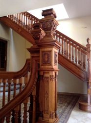 Отделка лестницы в частном доме: Самые популярные идеи (ламинатом, плиткой, камнем). Выбыраем только практичные и надежные материалы (160+ Фото)