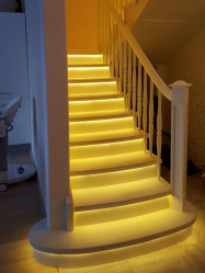 Отделка лестницы в частном доме: Самые популярные идеи (ламинатом, плиткой, камнем). Выбыраем только практичные и надежные материалы (160+ Фото)