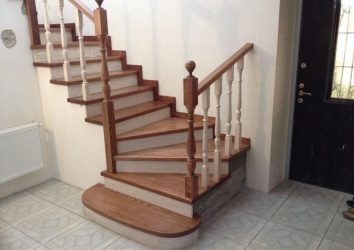 Отделка лестницы в частном доме: Самые популярные идеи (ламинатом, плиткой, камнем). Выбыраем только практичные и надежные материалы (160+ Фото)