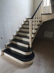 Отделка лестницы в частном доме: Самые популярные идеи (ламинатом, плиткой, камнем). Выбыраем только практичные и надежные материалы (160+ Фото)