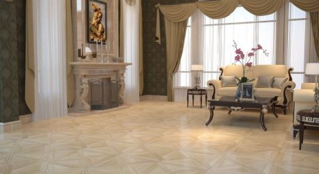 Паркет в интерьере: Как использовать? Как выбрать? 305+ (Фото) эффектных дизайнов (художественный, елочкой, модульный)