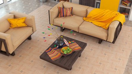 Паркет в интерьере: Как использовать? Как выбрать? 305+ (Фото) эффектных дизайнов (художественный, елочкой, модульный)