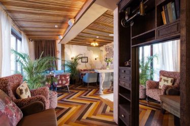 Паркет в интерьере: Как использовать? Как выбрать? 305+ (Фото) эффектных дизайнов (художественный, елочкой, модульный)