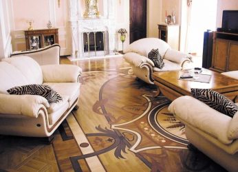 Паркет в интерьере: Как использовать? Как выбрать? 305+ (Фото) эффектных дизайнов (художественный, елочкой, модульный)