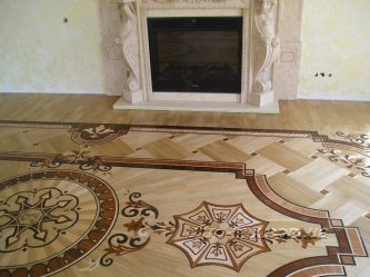 Паркет в интерьере: Как использовать? Как выбрать? 305+ (Фото) эффектных дизайнов (художественный, елочкой, модульный)