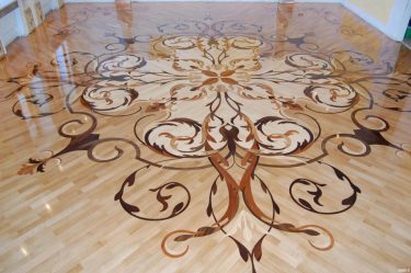 Паркет в интерьере: Как использовать? Как выбрать? 305+ (Фото) эффектных дизайнов (художественный, елочкой, модульный)