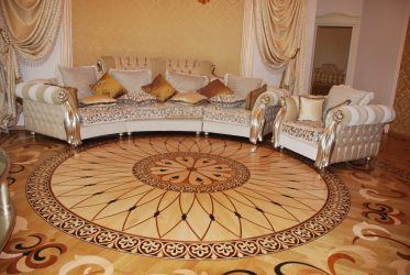 Паркет в интерьере: Как использовать? Как выбрать? 305+ (Фото) эффектных дизайнов (художественный, елочкой, модульный)