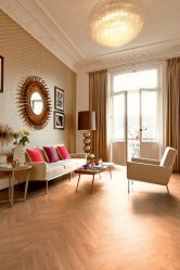 Паркет в интерьере: Как использовать? Как выбрать? 305+ (Фото) эффектных дизайнов (художественный, елочкой, модульный)