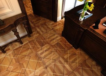 Паркет в интерьере: Как использовать? Как выбрать? 305+ (Фото) эффектных дизайнов (художественный, елочкой, модульный)