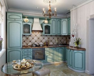 Патина в Интерьере: 180 (Фото) Фасадов Кухонь, Двери, Столы () Патина в Интерьере: 180 (Фото) Фасадов Кухонь, Двери, Столы