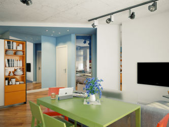 Планировка 3-х комнатной квартиры с планировкой в панельных домах. Эффективное улучшение пространства + 160 ФОТО