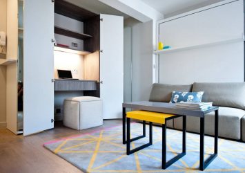 Планировка 1-й (однокомнатной) квартиры (210+ Фото). Стили от «А» до «Я» для хрущевок небольшого размера