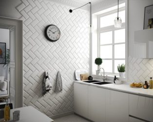 Керамическая плитка для фартука на кухню. Современный дизайн и Советы специалистов + 180 ФОТО