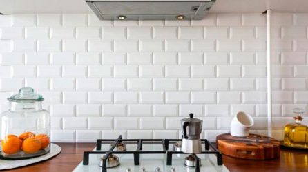 Керамическая плитка для фартука на кухню. Современный дизайн и Советы специалистов + 180 ФОТО