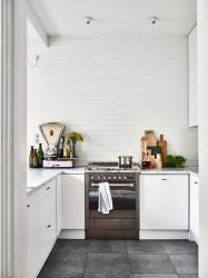 Керамическая плитка для фартука на кухню. Современный дизайн и Советы специалистов + 180 ФОТО