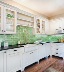 Керамическая плитка для фартука на кухню. Современный дизайн и Советы специалистов + 180 ФОТО