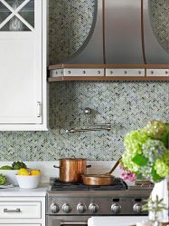 Керамическая плитка для фартука на кухню. Современный дизайн и Советы специалистов + 180 ФОТО