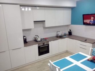 Кабанчик в интерьере: Особенности и способы укладки (кухонный фартук, пол, ванная, стены). В чем секрет популярности? (120+Фото)