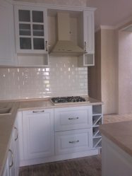 Кабанчик в интерьере: Особенности и способы укладки (кухонный фартук, пол, ванная, стены). В чем секрет популярности? (120+Фото)