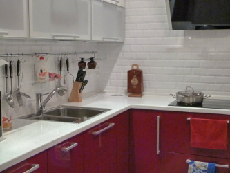 Кабанчик в интерьере: Особенности и способы укладки (кухонный фартук, пол, ванная, стены). В чем секрет популярности? (120+Фото)