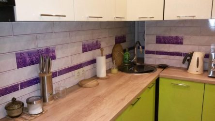 Кабанчик в интерьере: Особенности и способы укладки (кухонный фартук, пол, ванная, стены). В чем секрет популярности? (120+Фото)