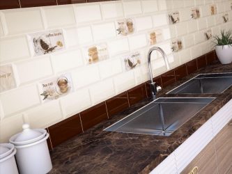 Кабанчик в интерьере: Особенности и способы укладки (кухонный фартук, пол, ванная, стены). В чем секрет популярности? (120+Фото)