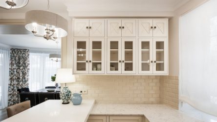 Кабанчик в интерьере: Особенности и способы укладки (кухонный фартук, пол, ванная, стены). В чем секрет популярности? (120+Фото)