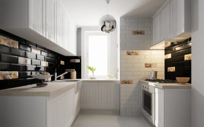 Кабанчик в интерьере: Особенности и способы укладки (кухонный фартук, пол, ванная, стены). В чем секрет популярности? (120+Фото)