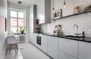 Кабанчик в интерьере: Особенности и способы укладки (кухонный фартук, пол, ванная, стены). В чем секрет популярности? (120+Фото)