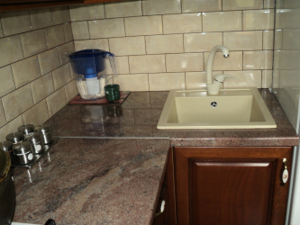 Кабанчик в интерьере: Особенности и способы укладки (кухонный фартук, пол, ванная, стены). В чем секрет популярности? (120+Фото)