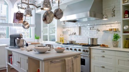 Кабанчик в интерьере: Особенности и способы укладки (кухонный фартук, пол, ванная, стены). В чем секрет популярности? (120+Фото)