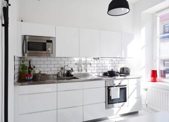 Кабанчик в интерьере: Особенности и способы укладки (кухонный фартук, пол, ванная, стены). В чем секрет популярности? (120+Фото)