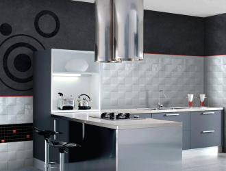 Кабанчик в интерьере: Особенности и способы укладки (кухонный фартук, пол, ванная, стены). В чем секрет популярности? (120+Фото)