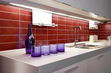 Кабанчик в интерьере: Особенности и способы укладки (кухонный фартук, пол, ванная, стены). В чем секрет популярности? (120+Фото)