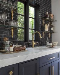 Кабанчик в интерьере: Особенности и способы укладки (кухонный фартук, пол, ванная, стены). В чем секрет популярности? (120+Фото)