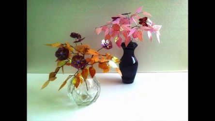 Поделки из бисера — основа для начинающих со схемами (деревья, цветы, картины). Уроки красоты своими руками (190+Фото)